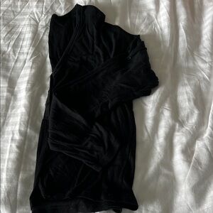 Black Long Sleeve PJ Top